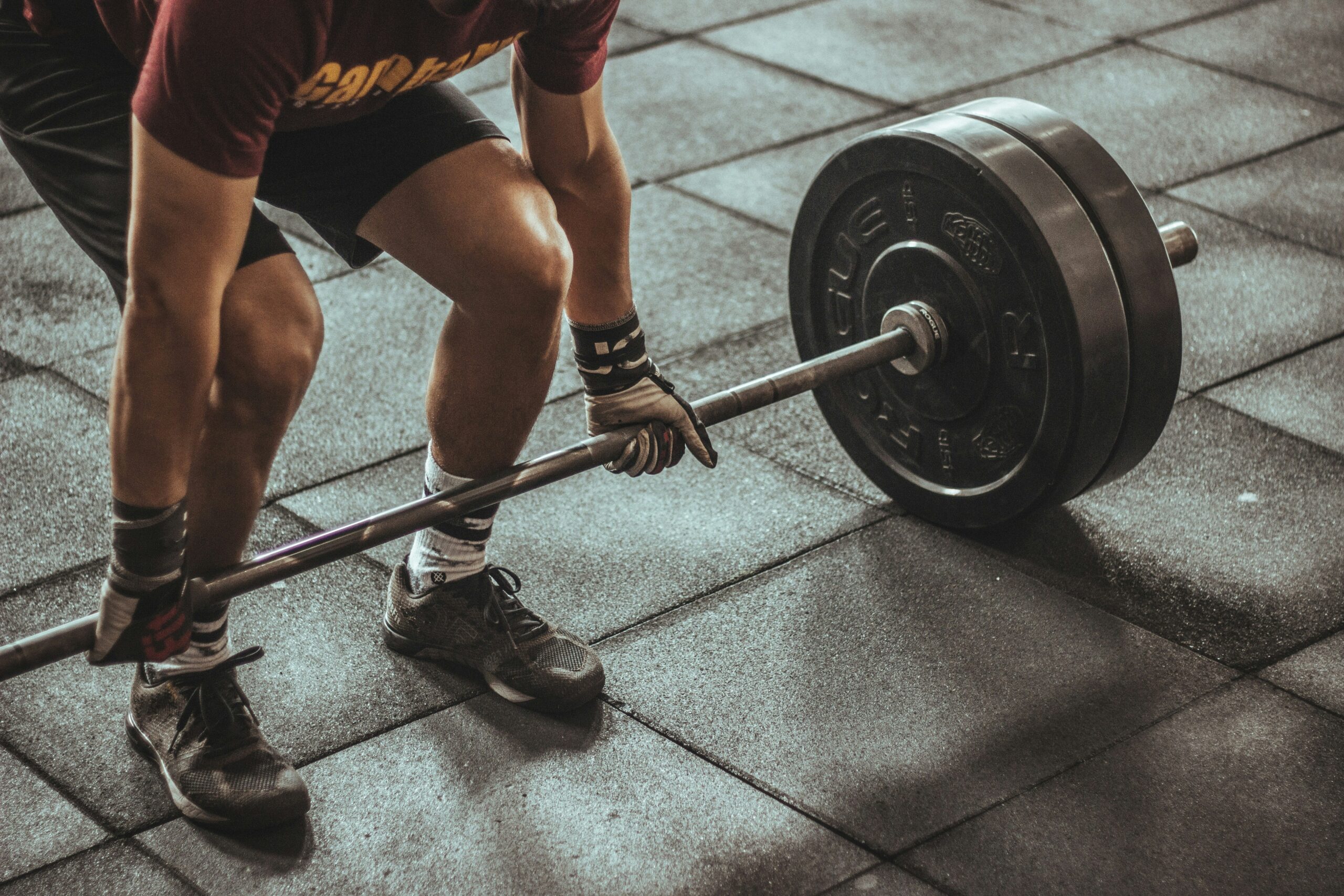 lifting weights -Fawaz Sebai